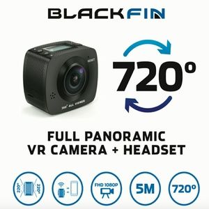 ☆BLACKFIN PANOMIC VR CAMARA+HEADSET